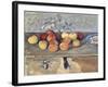 Pommes et Biscuits-Paul Cézanne-Framed Giclee Print