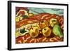 Pommes Et Draperie, 1939 (Oil on Canvas)-Louis Valtat-Framed Giclee Print