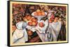 Pommes Et Oranges-Paul C?zanne-Framed Stretched Canvas