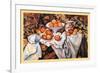 Pommes Et Oranges-Paul C?zanne-Framed Premium Giclee Print