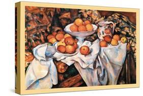 Pommes Et Oranges-Paul C?zanne-Stretched Canvas