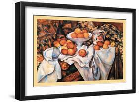 Pommes Et Oranges-Paul C?zanne-Framed Art Print