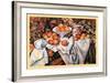 Pommes Et Oranges-Paul C?zanne-Framed Art Print