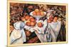 Pommes Et Oranges-Paul C?zanne-Mounted Art Print
