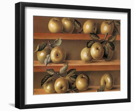 Pommes Vertes-Eva Sienkel-Framed Art Print