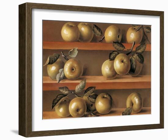 Pommes Vertes-Eva Sienkel-Framed Art Print