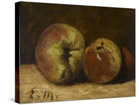 Pommes-Edouard Manet-Stretched Canvas
