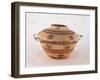 Pomo Feather Trimmed Storage Basket, from California (Woven Fibre)-American-Framed Giclee Print