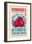 Pomodori Kitchen Print-Dionisis Gemos-Framed Giclee Print