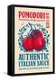 Pomodori Kitchen Print-Dionisis Gemos-Framed Stretched Canvas
