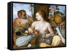 Pomona, 1565-Frans Floris the Elder-Framed Stretched Canvas