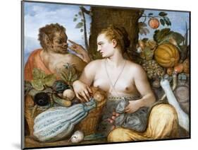 Pomona, 1565-Frans Floris the Elder-Mounted Giclee Print