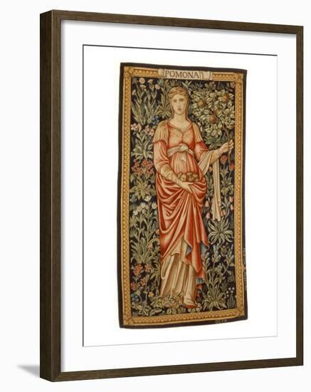 Pomona, Morris and Co. Merton Abbey, 1884-Edward Burne-Jones-Framed Giclee Print