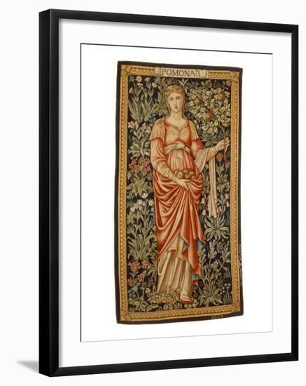 Pomona, Morris and Co. Merton Abbey, 1884-Edward Burne-Jones-Framed Giclee Print