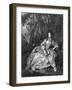 Pompadour Reading-Francois Boucher-Framed Art Print