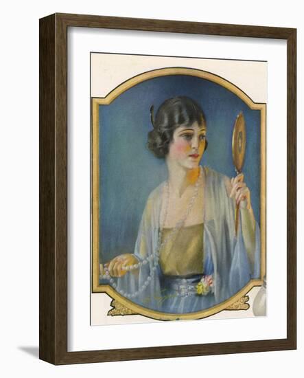 Pompean, Magazine Advertisement , USA, 1920-null-Framed Giclee Print