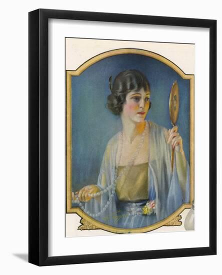 Pompean, Magazine Advertisement , USA, 1920-null-Framed Giclee Print