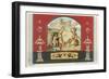 Pompei Fresco-Found Image Press-Framed Giclee Print