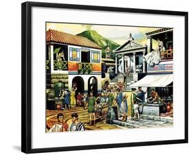 Pompei-Ron Embleton-Framed Giclee Print