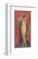 Pompeian Art, Dancing Women-null-Framed Art Print