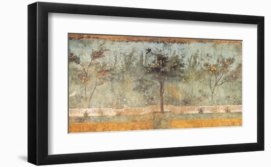 Pompeian Art, Garden Fresco I-null-Framed Art Print