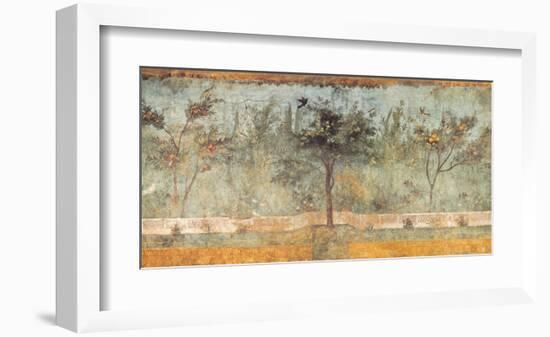 Pompeian Art, Garden Fresco I-null-Framed Art Print
