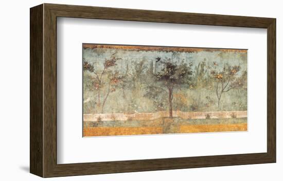 Pompeian Art, Garden Fresco I-null-Framed Art Print