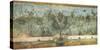 Pompeian Art, Garden Fresco II-null-Stretched Canvas