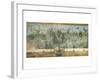 Pompeian Art, Garden Fresco II-null-Framed Art Print