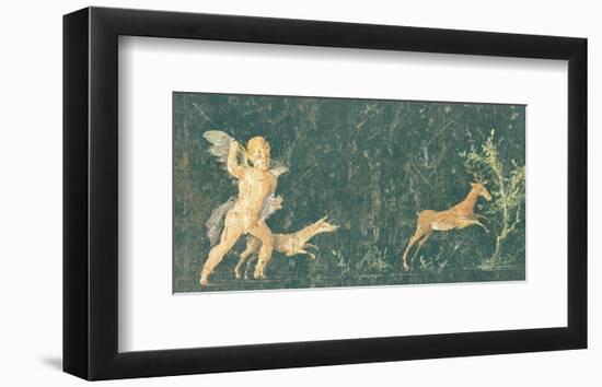 Pompeian Art - Putto Cocciatore-null-Framed Premium Giclee Print