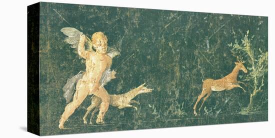 Pompeian Art - Putto Cocciatore-null-Stretched Canvas