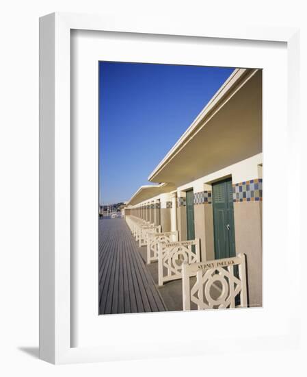 Pompeian Baths, Deauville, Basse Normandie (Normandy), France, Europe-Guy Thouvenin-Framed Photographic Print