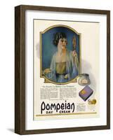 Pompeian Day Cream, Magazine Advertisement, USA, 1920-null-Framed Giclee Print