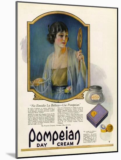 Pompeian Day Cream, Magazine Advertisement, USA, 1920-null-Mounted Giclee Print