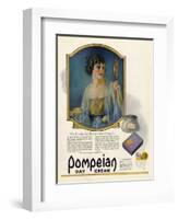 Pompeian Day Cream, Magazine Advertisement, USA, 1920-null-Framed Giclee Print