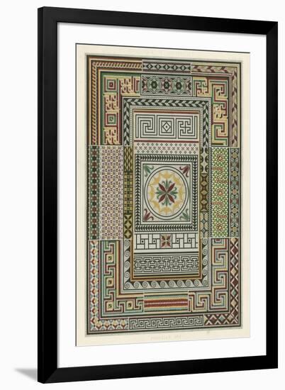 Pompeian Design-Owen Jones-Framed Art Print