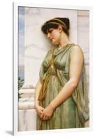 Pompeian Girl-John William Godward-Framed Giclee Print