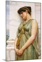 Pompeian Girl-John William Godward-Mounted Giclee Print