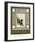 Pompeian Mosaic, Called the Cave Canem-null-Framed Giclee Print