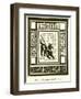 Pompeian Mosaic, Called the Cave Canem-null-Framed Giclee Print