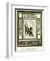 Pompeian Mosaic, Called the Cave Canem-null-Framed Giclee Print