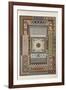 Pompeian No 3, Plate XXV, from The Grammar of Ornament-Owen Jones-Framed Giclee Print