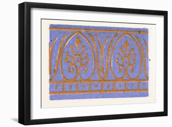 Pompeian Ornament-null-Framed Giclee Print