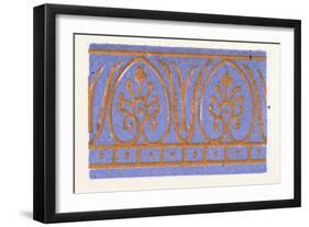 Pompeian Ornament-null-Framed Giclee Print