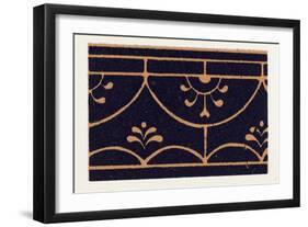 Pompeian Ornament-null-Framed Giclee Print