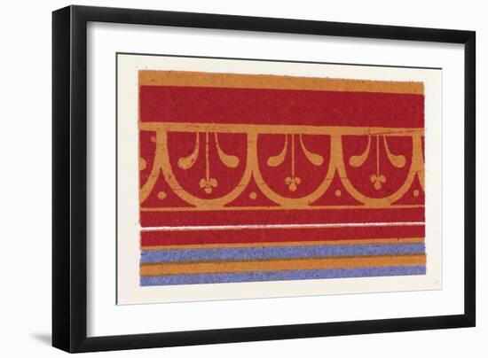 Pompeian Ornament-null-Framed Giclee Print