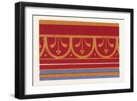 Pompeian Ornament-null-Framed Giclee Print