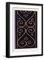 Pompeian Ornament-null-Framed Giclee Print