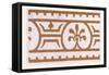 Pompeian Ornament-null-Framed Stretched Canvas