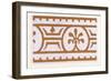 Pompeian Ornament-null-Framed Giclee Print